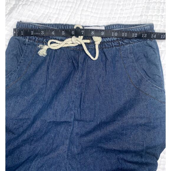 One By One Teaspoon Women's Blue‎ Super Trackie Harem Shorts Size XS - Picture 9 of 13